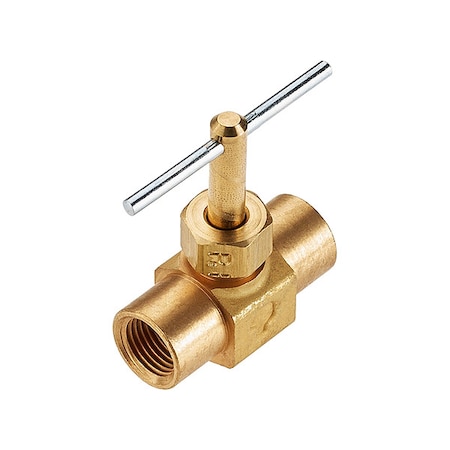 Needle Valve, 1/8 In, Female Pipe-Fem Pipe MPN:NV109P-2