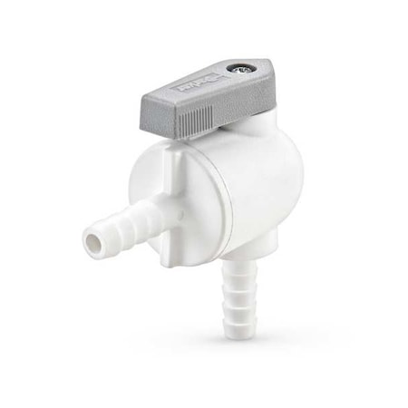 Manual 2-Way Ball Valve, Barb, Polypro MPN:PBPP6VEU6