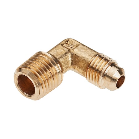 Elbow, Brass, Flared 1/4 in, MNPT 1/4 in MPN:VS149F-4-4