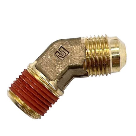 Elbow, Brass, Flared 1/4 in, MNPT 1/4 in MPN:VS159F-4-4