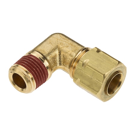 Elbow, Brass, Comp. 1/4 in, Comp. MPN:VS169CA-4-4