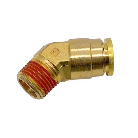 Brass DOT Push-to-Connect Fitting, Brass, Silver MPN:VS179PTCNS-12-8