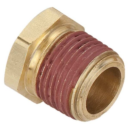 Reducing Bushing Brass Bushing, 1/8 in Female NPT X 3/4 in Male NPT MPN:VS209P-12-2
