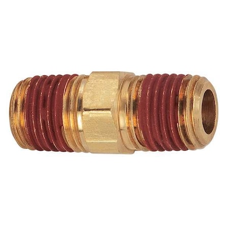 Reducing Nipple Brass Reducing Nipple, 1/2 in Male NPT X 1/4 in Male NPT MPN:VS216P-8-4