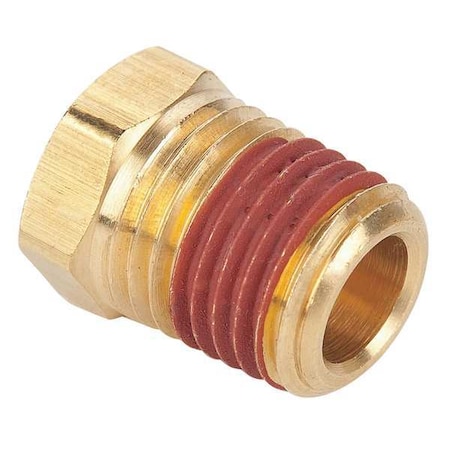 Brass Hex Head Plug, MNPT, 1/8