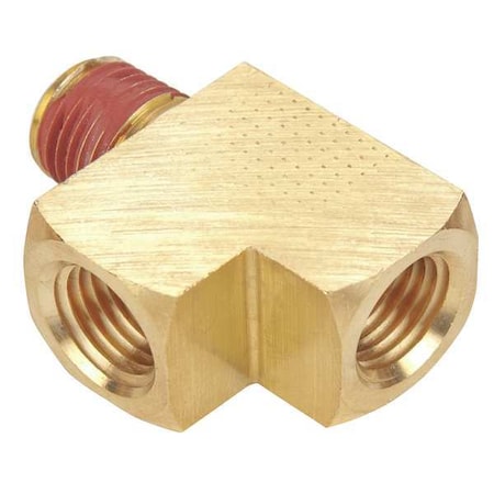 Street Tee Brass Street Tee, 1/8 in Female NPT X 1/8 in Male NPT MPN:VS2225P-2