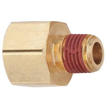 Reducing Adapter Brass Reducing Adapter, 1/2 in Female NPT X 1/2 in Male NPT MPN:VS222P-8-8