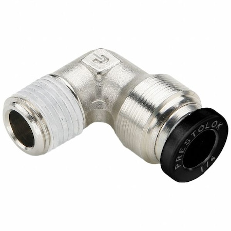 Push-to-Connect Elbow, Brass, Silver MPN:W169PLPNS-6-8