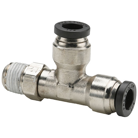 Run Tee Swivel, Brass, Silver MPN:W171PLP-6-6