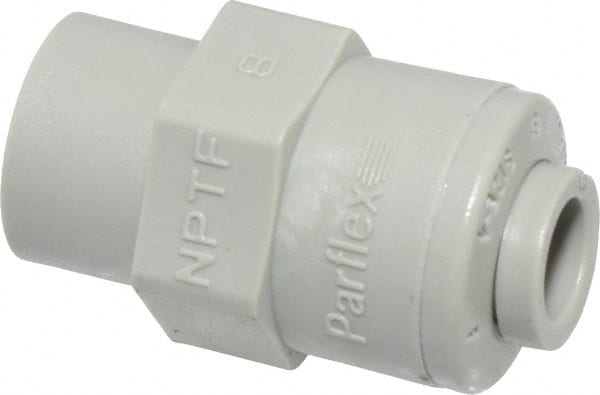 Push-To-Connect Tube to Pipe Tube Fitting: Connector, 1/8
