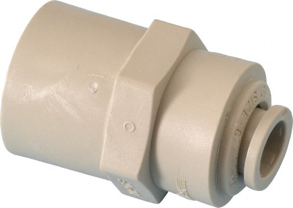 Push-To-Connect Tube to Pipe Tube Fitting: Connector, 1/2