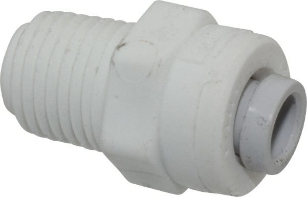 Push-To-Connect Tube to Pipe Tube Fitting: Connector, 1/4