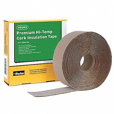 Hi-Temp Cork Insulation Tape Roll MPN:PTH1