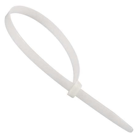 Cable Tie, 17 in L, Natural, Nylon, 250 lb Strength, 100 PK MPN:CT17250