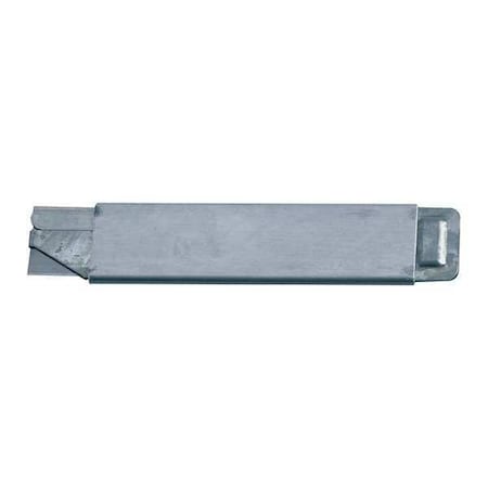 Economy Steel Box Cutter, Silver, PK12, General Purpose 12 PK MPN:KN122