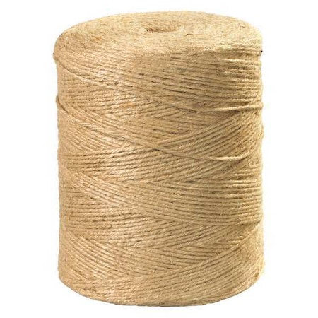 Jute Twine, 3-Ply, 84 lb, Natural, 5000'/Case MPN:TWJ500