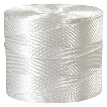 Polypropylene Tying Twine, 1-Ply, 110 lb, White, 10500'/Case MPN:TWT1050