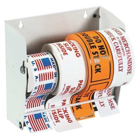 Wall Mount Label Dispenser, 8 1/2