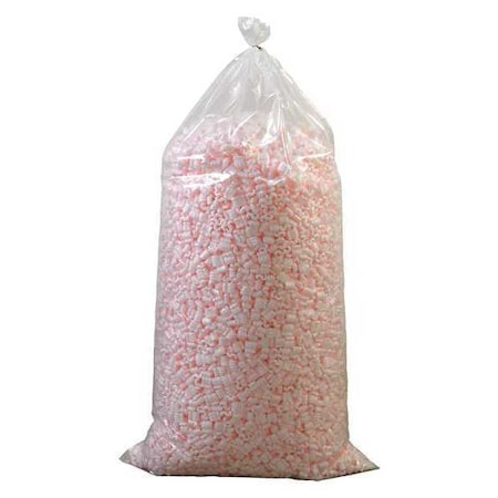 Loose Fill, Anti-Static, 7 Cubic Feet, Pink, 1 Each MPN:7NUTSAS