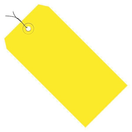Shipping Tags, Pre-Wired, 13 Pt., 3 3/4