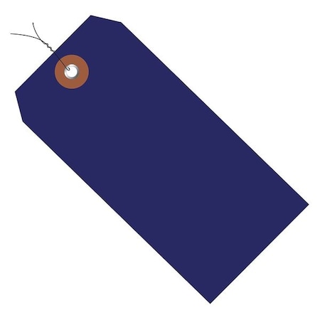 Plastic Shipping Tags, Pre-Wired, 4 3/4