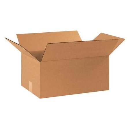 10 in x 8 in x 6 in Heavy-Duty Box, Kraft, Corrugate, Single Wall, 44 ECT, 25 PK MPN:HD1086