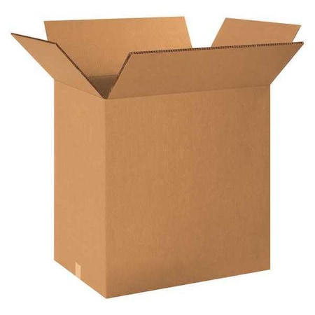 24 in x 18 in x 24 in Double Wall Box, Kraft, Corrugate, Double Wall, 48 ECT, 10 PK MPN:HD241824DW