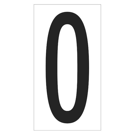 Vinyl Warehouse Number Labels, 