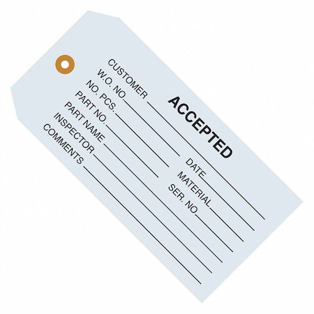 Inspection Tag, 4 3/4x2 3/8