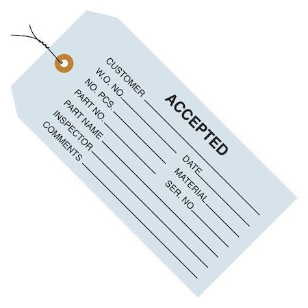 Tag Wired Accepted, 4-3/4