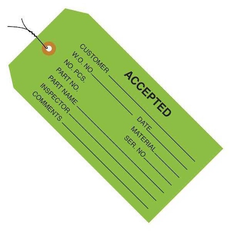 Key Tag, 13 Point Cardstock, 4 3/4