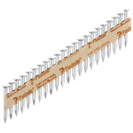 Collated Metal Connector Nail, 1-1/2 in L, Not Applicable, Galvanized, Flat Head, Straight, 3000 PK MPN:650014