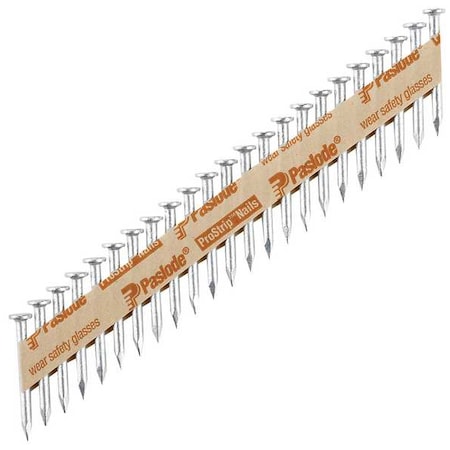 Collated Metal Connector Nail, 1-1/2 in L, Not Applicable, Galvanized, Flat Head, Straight, 4000 PK MPN:650197