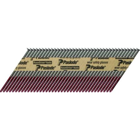 Collated Framing Nail, 3 in L, Not Applicable, Brite, Offset Round Head, 30 Degrees, 3000 PK MPN:650630