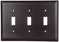 3 Gang, 4-1/2 Inch Long x 6.563 Inch Wide, Standard Switch Plate MPN:TP3