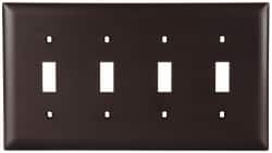 4 Gang, 4-1/2 Inch Long x 8-3/8 Inch Wide, Standard Switch Plate MPN:TP4