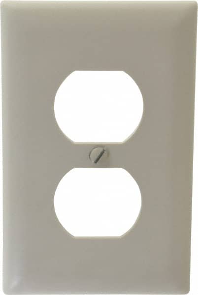 1 Gang, 4-11/16 Inch Long x 2-15/16 Inch Wide, Standard Outlet Wall Plate MPN:TP8LA