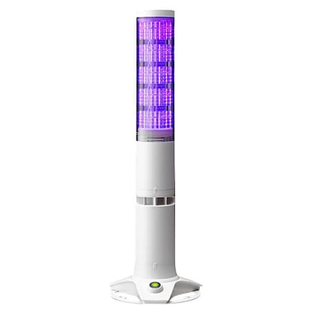 Tower Light Assembly, 24V DC, 60 mm Dia., 430 mm Height MPN:LA6-5DSNWB-POE