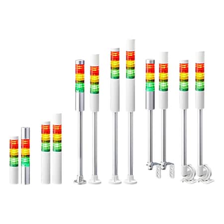 Tower Light Assemblies MPN:LR4-3M2WJBW-RYG