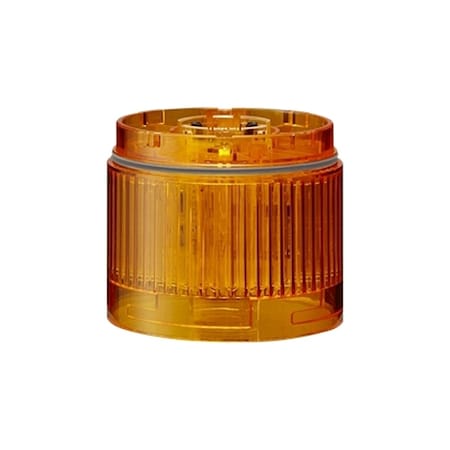 Tower Light Module, 24V DC, 60 mm Dia., 40 mm Height, LED, LR6+FB295 Series MPN:LR6-E-Y+FB295