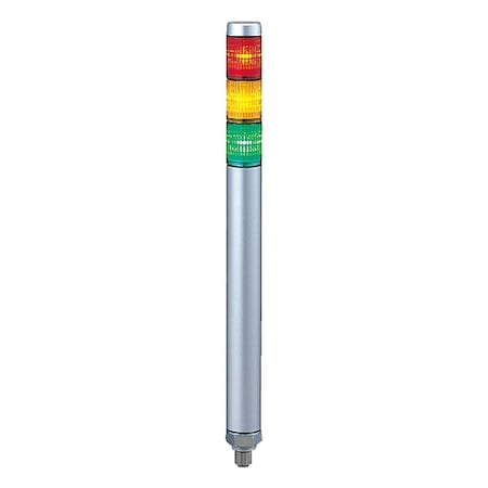 LED Signal Tower, 24V DC, 1 1/4 in Dia., 359 mm Height MPN:MP-302C-RYG
