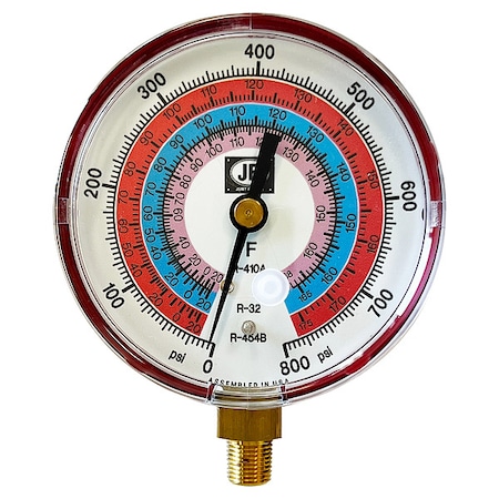 Low Side Compound Gauge, 3-1/8