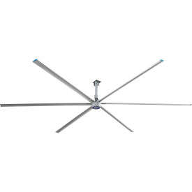 Patterson Fan 12' V-Series HVLS Ceiling Fan 230V 3 Phase 1 HP with 2' Downrod V12B-230
