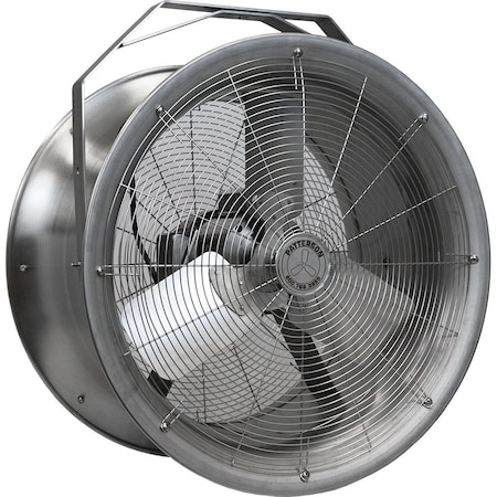 FanHead, 18inDia, StainlessSteel, Silver MPN:F18B-SS