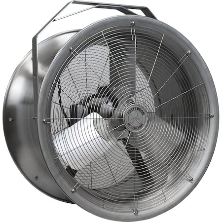 FanHead, 30inDia, StainlessSteel, Silver MPN:F30B-F-SS