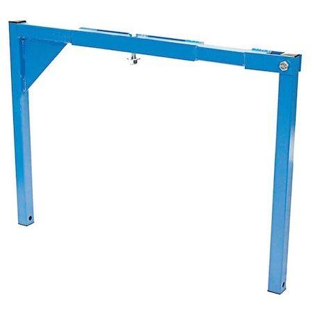 Mounting Bracket For Fan, 34 in Blade Dia, 43-1/2 in W, 3 hp, Powder Coated, Steel, Blue MPN:YOKE 34 BLUE