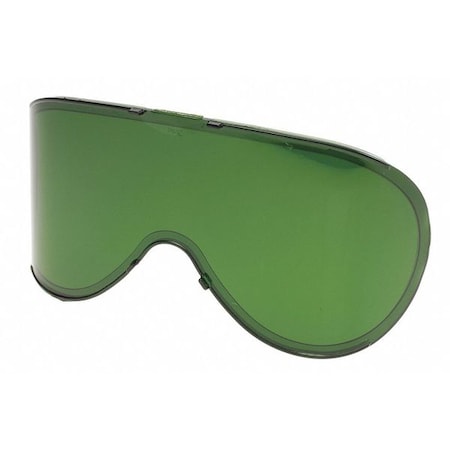 Goggle Lens, Welding, Shade 3, Poly MPN:510-LENS-PC3