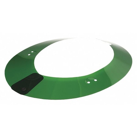 Universal Sun Shade, For Use With Use with Most Full-Brim Hard Hats Dark Green MPN:A-S1