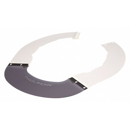 Sun Shield, For Use With Jackson Front-Brim Cap White MPN:A-S5-F