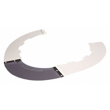 Sun Shield, For Use With MSA V-GARD Front-Brim Cap White MPN:A-S5-M